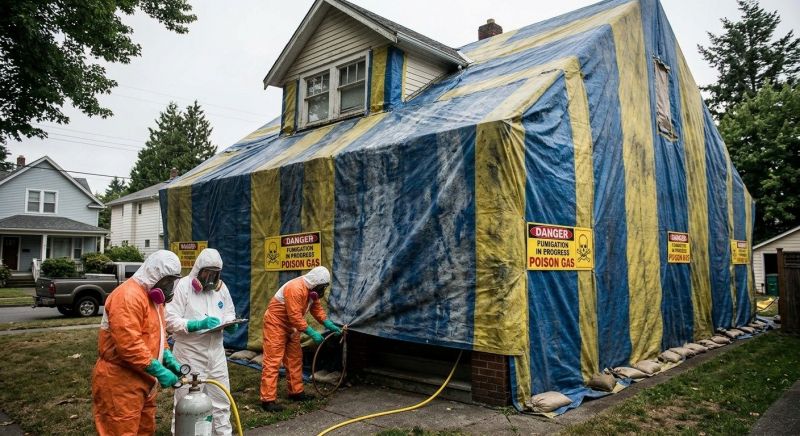 Tent Fumigation in Katy, TX