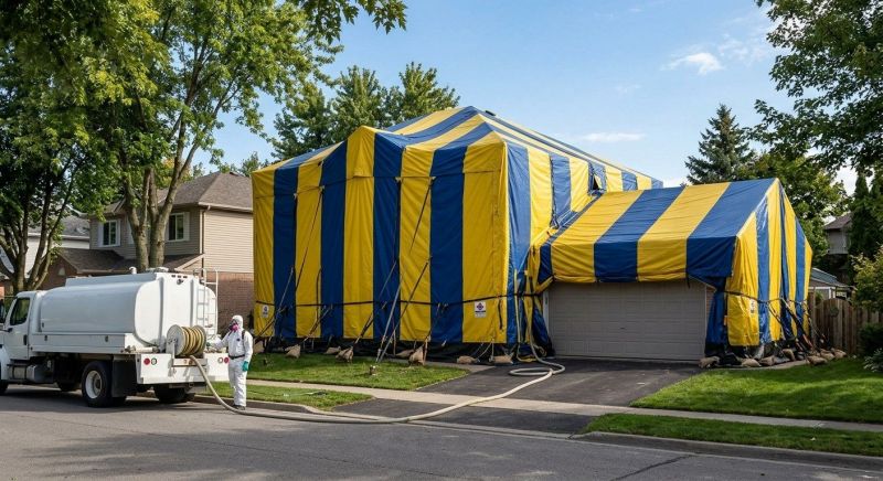 Termite Tenting in Woodbridge, VA